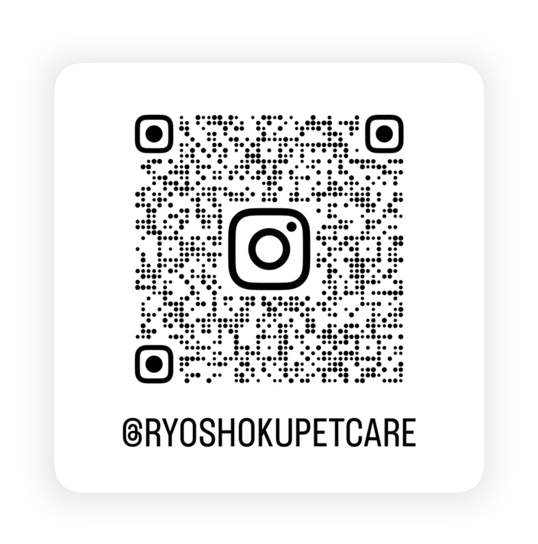 リョーショクペットケア公式Instagramn二次元バーコード